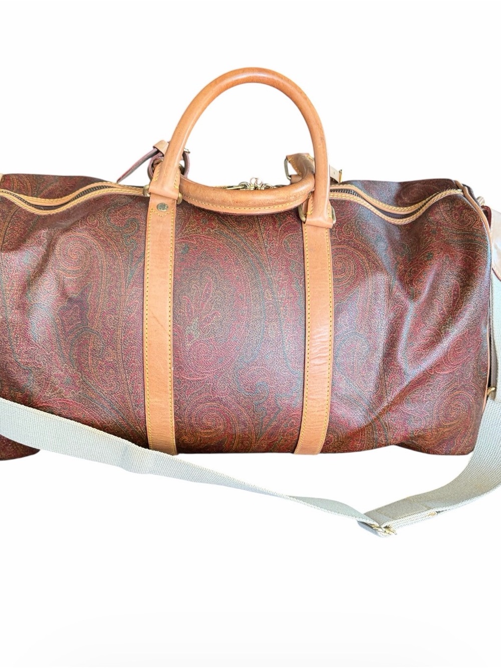 Etro Milano paisley duffel